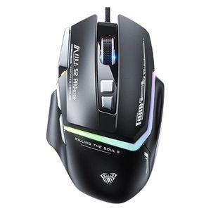 AULA S12 Pro - Wireless Gaming Mouse - RGB - High precision optical sensor - Black