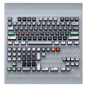  Custom Gaming - PBT Keycap Set - Colorful 