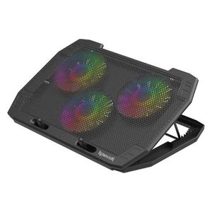  Redragon GCP511 Igrid - Laptop Cooling Pad - Fan & RGB Control - 2 USB Ports - Supports 15-17 