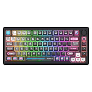 Redragon K732SP Uranus Pro - Mechanical Keyboard - Wireless - RGB - Black