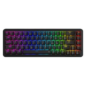 Redragon K709 - 65% Wired Gasket RGB Gaming Keyboard - 68 Keys - Hot-Swap - Black
