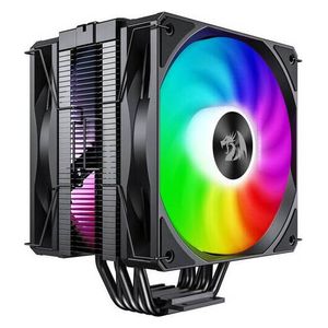 مبرد هواء للمعالج من ريدراكون CC-2177 – برج مزدوج – أسود