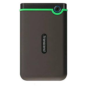  Transcend 2TB -  Portable Hard Drive -  Anti-Shock Resistant - Black 