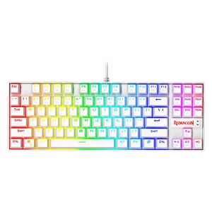  لوحة مفاتيح العاب ميكانيكية سلكية من ريدراكون K552W كومارا - RGB - رمادي 