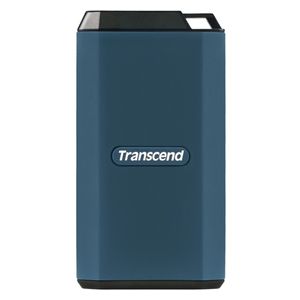 قرص تخزين خارجي SSD ترانسيند - سعة 2 تيرابايت - سرعة قراءة تصل إلى 2000 ميجابايت/ثانية - أزرق 