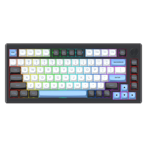 Redragon K732WLB RGB Pro - Mechanical Gaming Keyboard - 82 Keys - Wireless - RGB - Black