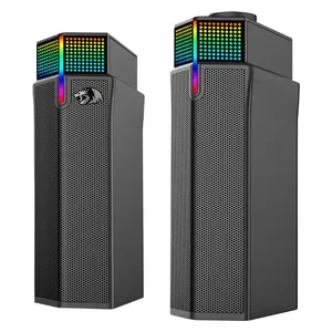 مكبر صوت بلوتوث ريدراكون - GS511 - اضاءة RGB - اسود