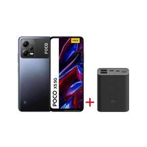  Xiaomi Poco X5 5G - Dual SIM - 256/8GB - Black + Xiaomi 3 Ultra Compact Power Bank - 10000mah - Black 