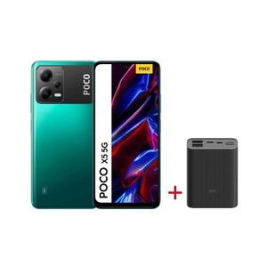  Xiaomi Poco X5 5G - Dual SIM - 256/8GB - Green + Xiaomi 3 Ultra Compact Power Bank - 10000mah - Black 