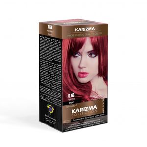  KARIZMA Professional Quality Color, 6.66 - Hot Red 