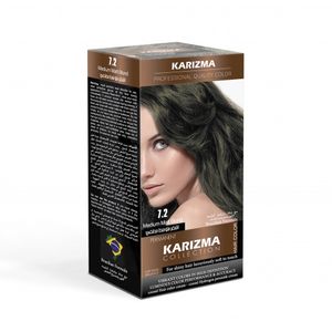  KARIZMA Professional Quality Color, 7.2 - Medium Matte Blond 