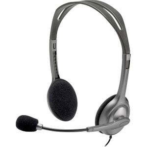  Logitech H111 - Headphone Over Ear - Black 