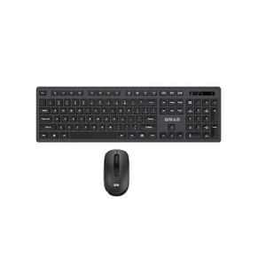  DM K12 - Wireless Keyboard & Mouse - Black 