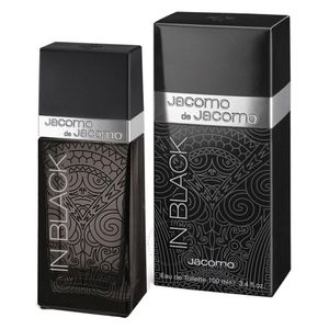  Jacomo In Black by Jacomo for Men - Eau de Toilette, 100ml 