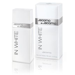  Jacomo de Jacomo in White by Jacomo for Men - Eau de Toilette, 100ml 