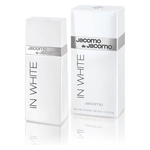  Jacomo de Jacomo in White by Jacomo for Men - Eau de Toilette, 100ml 