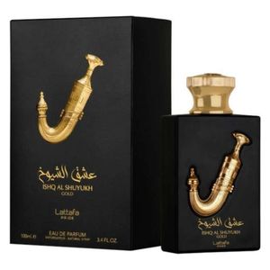  Ishq Al Shuyukh Gold  by Lattafa for Unisex - Eau de Parfum,100ml 