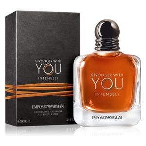  Stronger With You Intensely by Emporio Armani for Men - Eau de Parfum, 100ml 