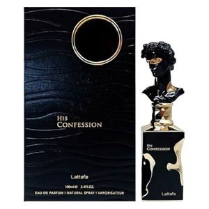 His Confession by Lattafa for Men - Eau de Parfum, 100ml