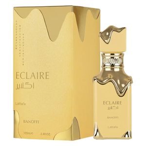  Eclaire Banoffi by Lattafa for Unisex - Eau de Parfum, 100 ml 