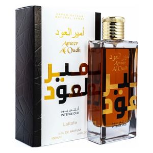  Ameer Al Oudh Intense by Lattafa for Unisex - Eau de Parfum, 100ml 