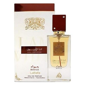  Ana Abiyedh Rouge by Lathafa for Unisex - Eau de Parfum, 60 ml 