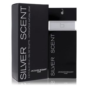  Silver Scent by Jacques Bogart for Men - Eau de Toilette, 100ml 