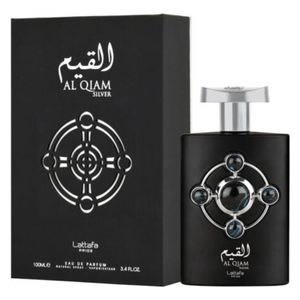  Al Qiam Silver by Lattafa for Unisex - Eau de Parfum, 100ml 