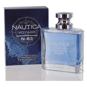 Voyage N-83 by Nautica for Men - Eau de Toilette, 100ml