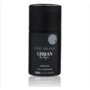 Club de Nuit Urban Men by Armaf for Men - Fragrance Body Spray, 250ml