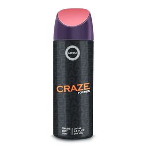Craze Men by Armaf for Men - Fragrance Body Spray, 200ml