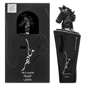  Maahir Black Edition by Lathafa for Unisex - Eau de Parfum,100ml 