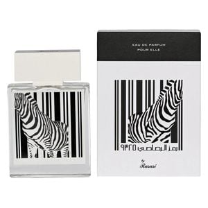  Rumz Al Zebra Pour Elle 9325 by Rasasi for Women - Eau de Parfum,50ml 