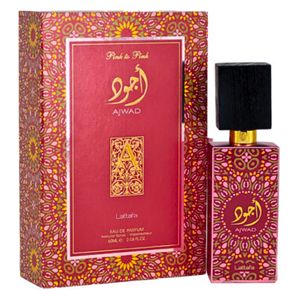  Ajwad Pink to Pink by Lattafa for Unisex - Eau de Parfum, 60ml 