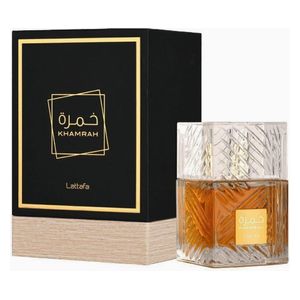  Khamrah by Lattafa for Unisex - Eau de Parfum, 100ml 