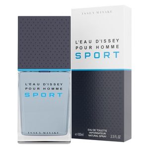  L'Eau D'Issey Homme Sport by Issey Miyake for Men - Eau de Toilette, 100ml 