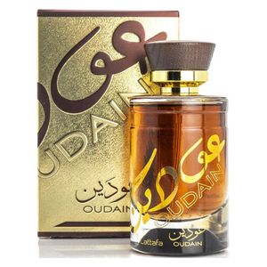  Oudain by Lattafa for Unisex - Eau de Parfum, 100ml 