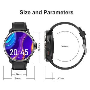  Lemfo Smart Watch - DM30 4g - Black 