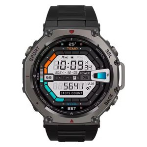  ساعة ذكية دوميوير DM58 - اموليد - 1.43 انج - اسود 