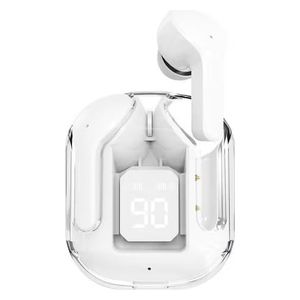  DTNo1 Air31 - Bluetooth Headphone In Ear - Bluetooth 5.3 - Up to 20–28 hours with case - White 