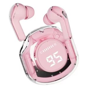 سماعة بلوتوث داخل الاذن دي تي نمبر ون - Air39 - بلوتوث 5.3 - بطارية تعمل من 4 الى 6 ساعات لكل سماعة  - وردي