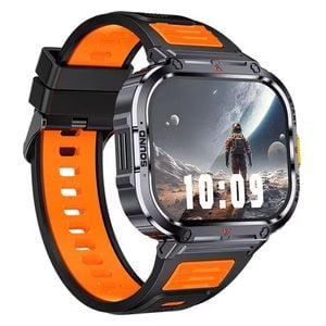 LOKMAT NX23 - SmartWatch - 2 Inch touchscreen - IP68 water resistance -  Orange