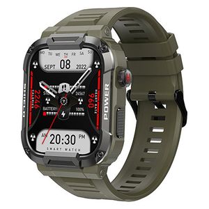  Lemfo MK-El-BL-02 - Smart Watch - Olive Green 