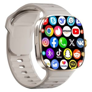 LOKMAT M99 - Smart Watch - 2.4 Inches Amoled - Up To 2100 mAh - Silver