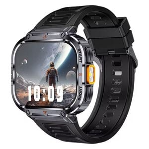LOKMAT NX23 - SmartWatch - 2 Inch, full touch display - IP68 water resistance - Black