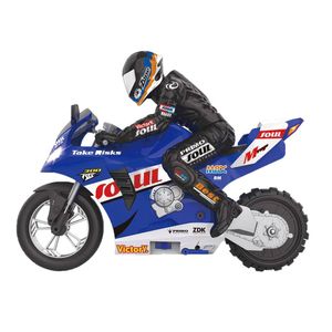  RynoTech - Remote Control  motorcycle - Blue 