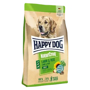 هابي دوغ طعام جاف للكلاب بنكهة اللحم والأرز - 4 كغم