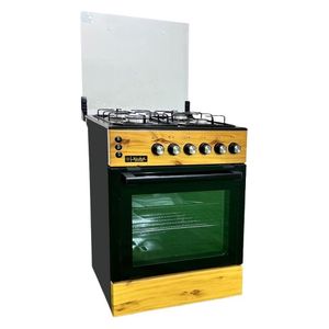 طباخ غازي عشتار - 4 مشاعل - 503 - اسود