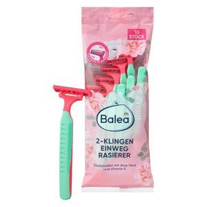  Balea 2 Blades Disposable Razors, 10 pieces 