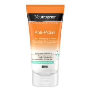  Neutrogena Anti-Pimple 2 in 1 Cleansing Mask - 150ml 